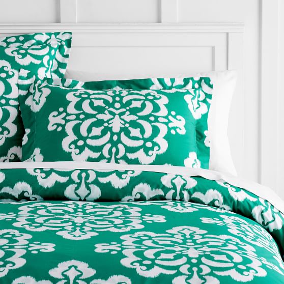 Ikat Medallion Girls Duvet Cover Pottery Barn Teen