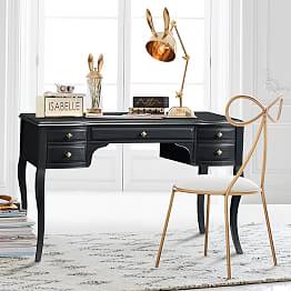 Black Dorm Desks Apt Pottery Barn Teen