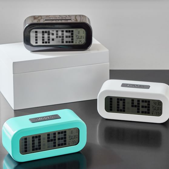 Rise And Shine Alarm Clock Tech Accessories Pottery Barn Teen