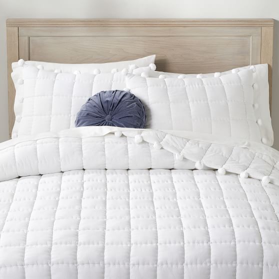 Chambray Tassel Duvet Get The Look