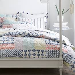 Sarah Patchwork Quilt + Sham