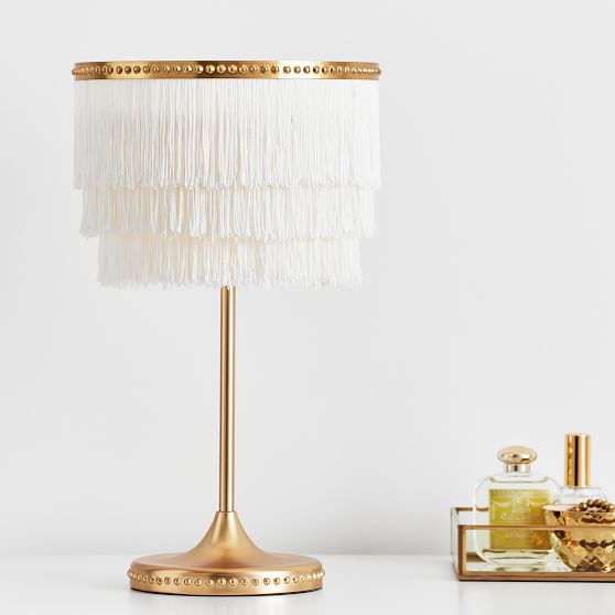 The Emily Meritt Fringe Table Lamp