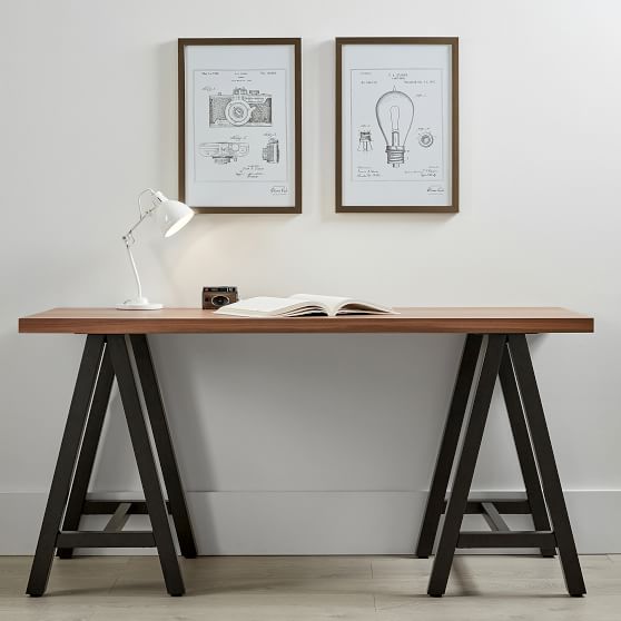 CustomizeIt Simple AFrame Desk Pottery Barn Teen