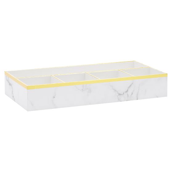 Paper Desk Accessories White Marble Decor Pottery