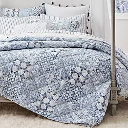 Evelyn Patchwork Quilt + Sham