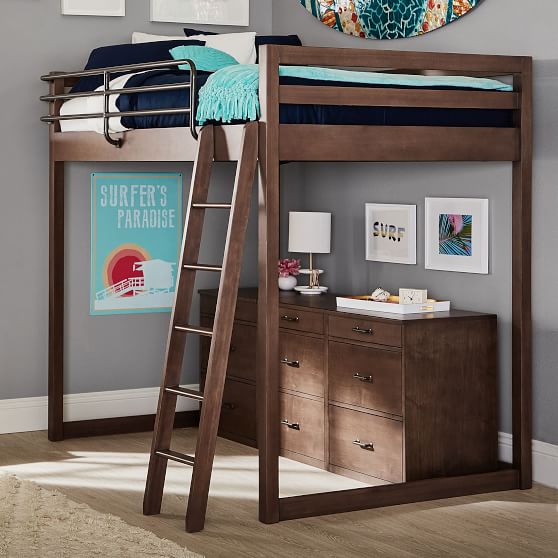 Loft Beds, Teen Loft Beds & Teen Bunk Beds Pottery Barn Teen