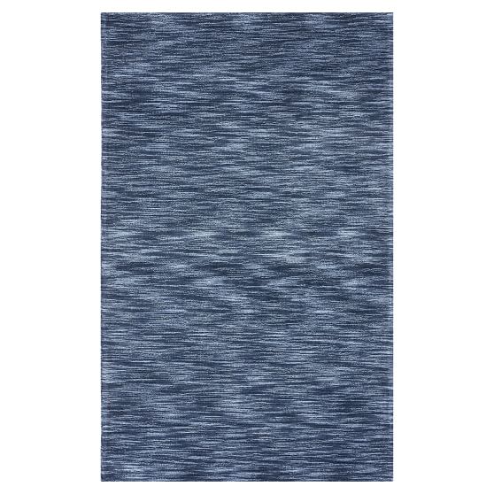 Nav Blue Space Dyed Rug Teen Rug Pottery Barn Teen
