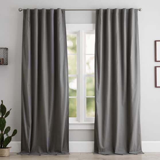 Classic Sailcloth Blackout Curtain | Teen Curtains ...