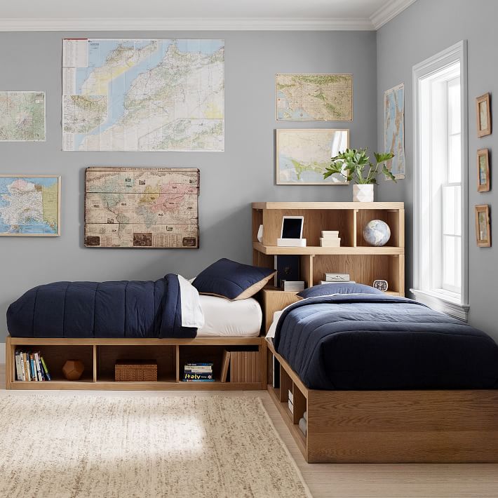 It Corner Bed Unit Sut Pottery Barn Teen