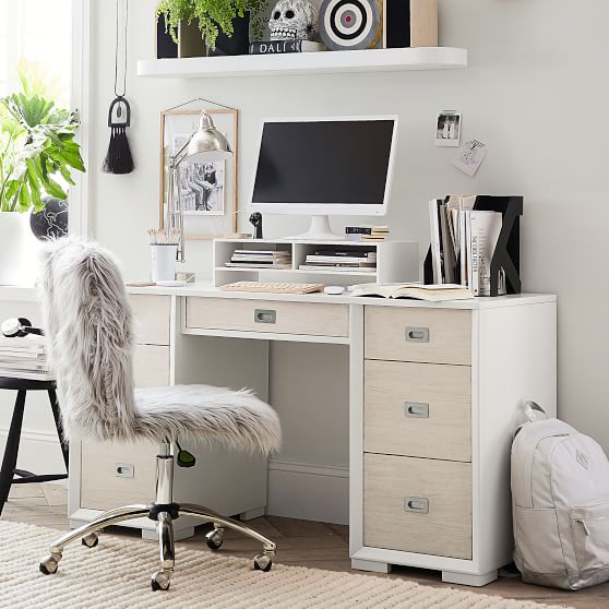 Callum Storage Teen Desk | Pottery Barn Teen