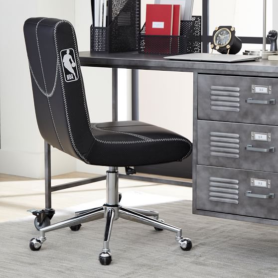 Nba Sports Desk Chair Teen Pottery Barn