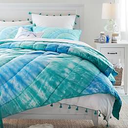 Dunes Tie Dye Cotton Quilt + Sham