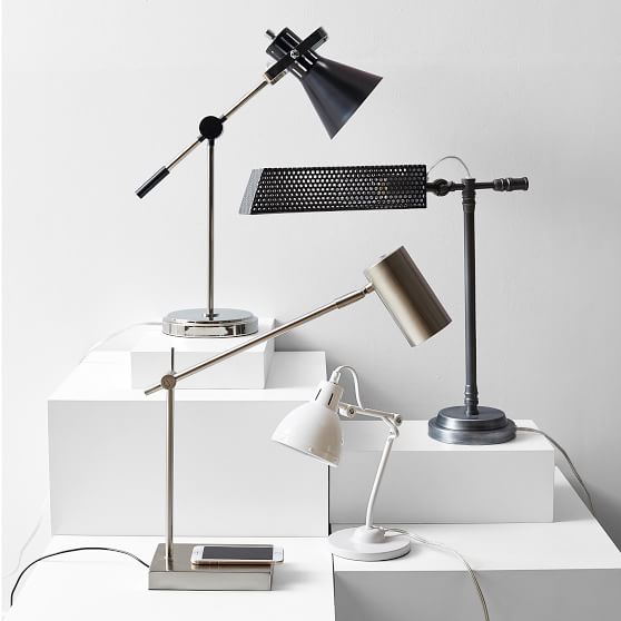 Ridge Pb Charge Led Task Lamp