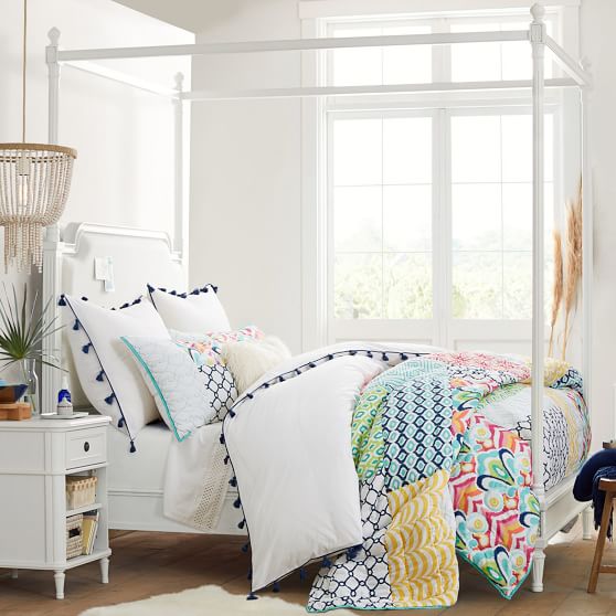 Palm Springs Patchwork Quilt Sham