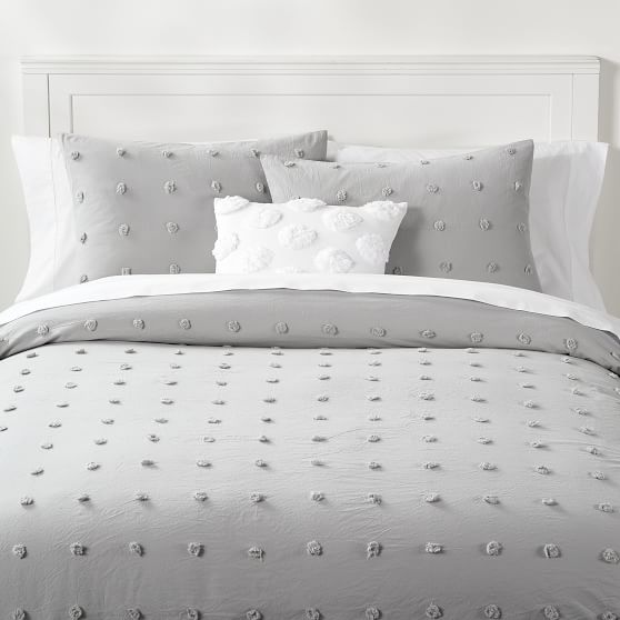 Shoptagr Tufted Dot Duvet Cover Sham By Pbteen