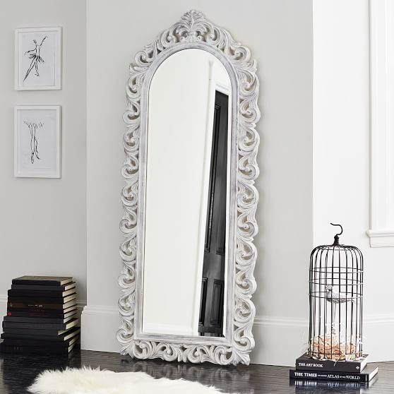 Ornate Framed Full Length Mirror 28 X 67