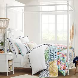 Palm Springs Patchwork Quilt + Sham