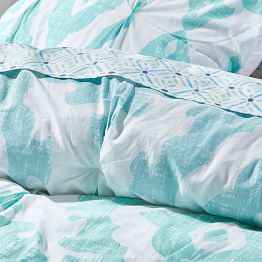 Kelly Slater Ikat Shells Quilt + Sham