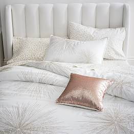 Rachel Zoe Metallic Sunburst Quilt + Sham