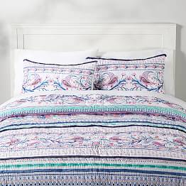 Avery Paisley Quilt + Sham