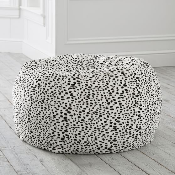 Lynx Faux Fur Bean Bag Chair Pottery Barn Teen