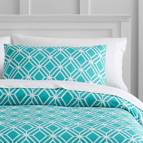 Diamond Geo Girls Duvet Cover Sale Pottery Barn Teen
