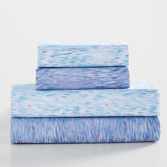 Ivivva Static Tweed Jersey Girls Sheet Set Sale Pottery Barn Teen