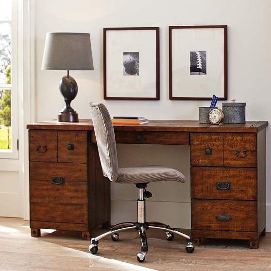 Emerson Storage Teen Desk Pottery Barn Teen