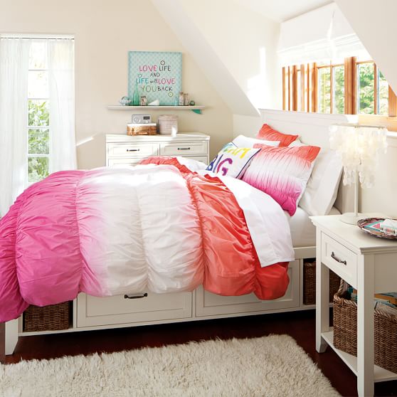 Hampton Storage Bed Pottery Barn Teen