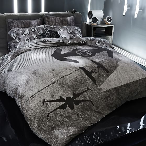 Star Wars Space Chase Duvet Cover Sham