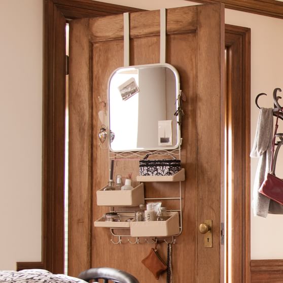 Over The Door Mirror Rack Sale Pottery Barn Teen