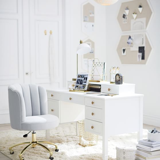 Auburn Teen Desk Pottery Barn Teen