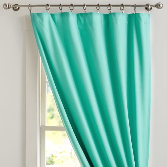 Classic Sailcloth Blackout Curtain Teen Curtains Pottery Barn Teen