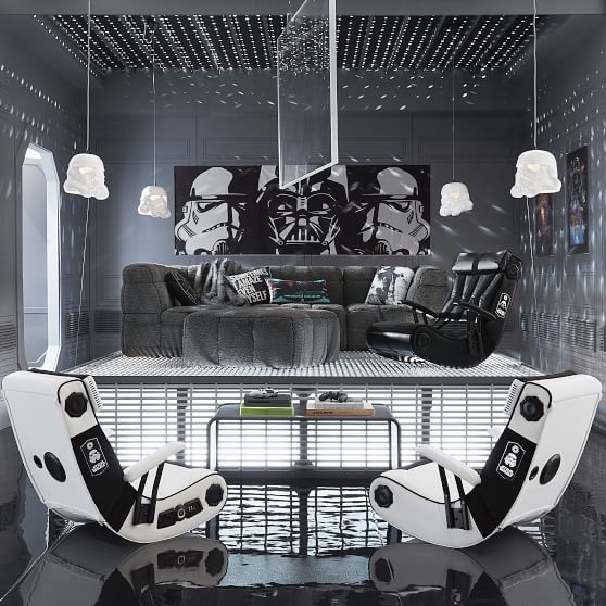 Star Wars™ Stormtrooper™ Media Gaming Chair Pottery Barn