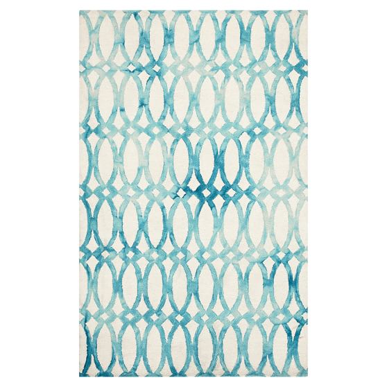 Watercolor Trellis Rug Teen Rug Pottery Barn Teen