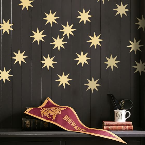 Gold Starburst Wall Decals Pottery Barn Teen