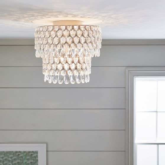 Teardrop Flush Mount Lighting Pottery Barn Teen