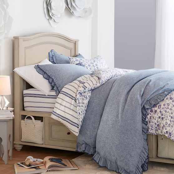 Chelsea Teen Storage Bed Pottery Barn Teen