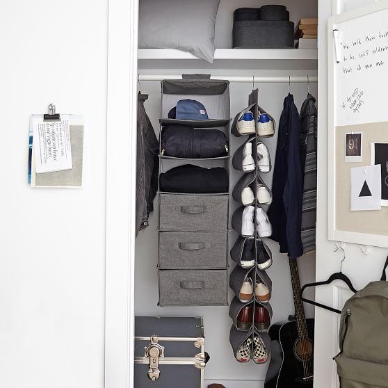 Extra Wide Closet Storage Set Hanging Closet Organizer Closet