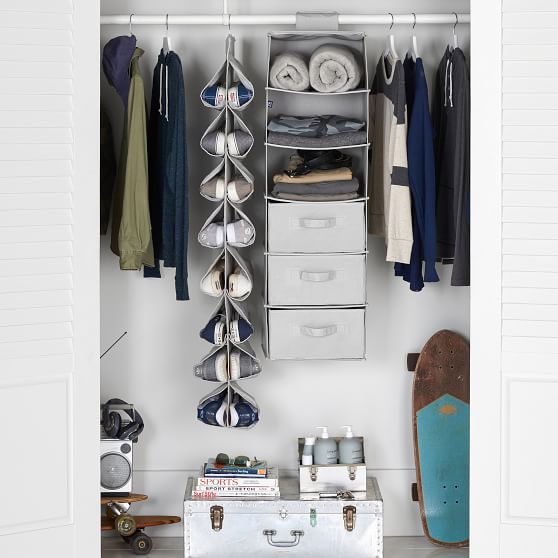 Extra Wide Closet Storage Set Hanging Closet Organizer Closet