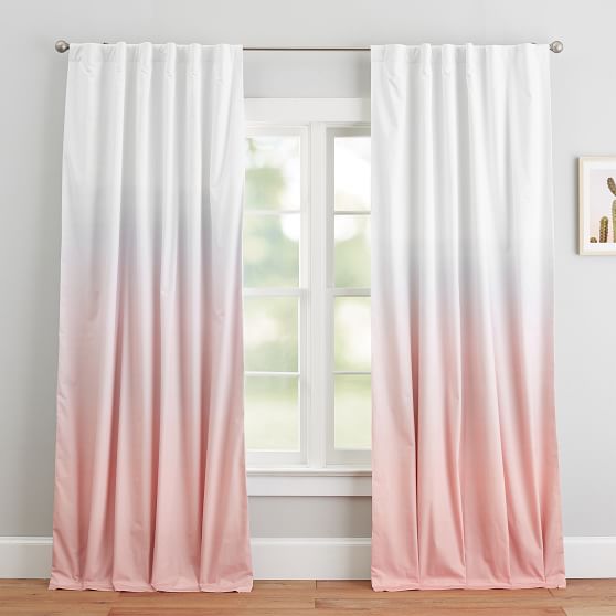 Ombre Blackout Curtain Teen Curtains Pottery Barn Teen