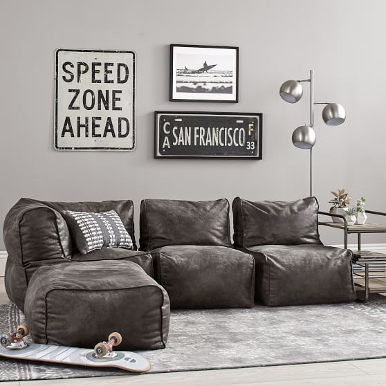 Prescott Super Sectional Sofa Teen Sofa Pottery Barn Teen