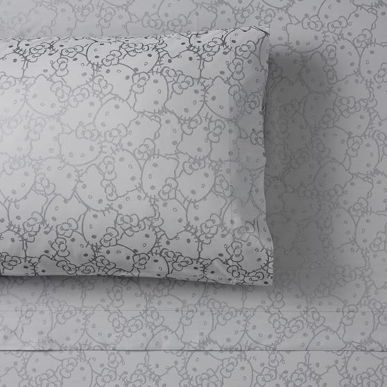 Hello Kitty Metallic Teen Sheet Set Pottery Barn Teen