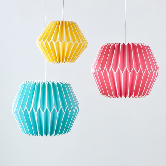 Geo Paper Lanterns Sale Pottery Barn Teen