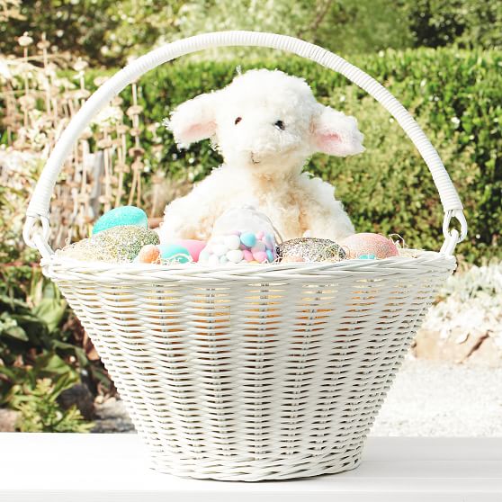 Sabrina Basket White Sale Pottery Barn Teen