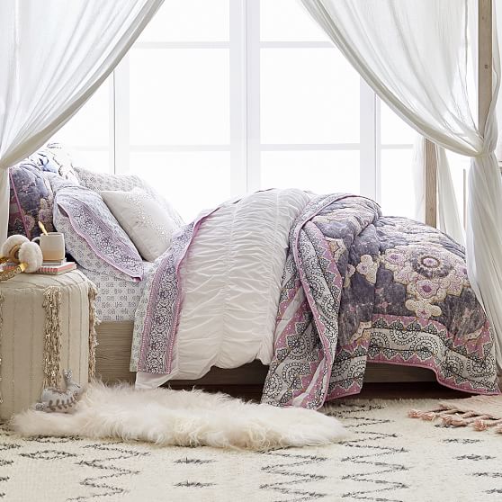 Bohemian Wonder Girls Quilt Sham Pottery Barn Teen