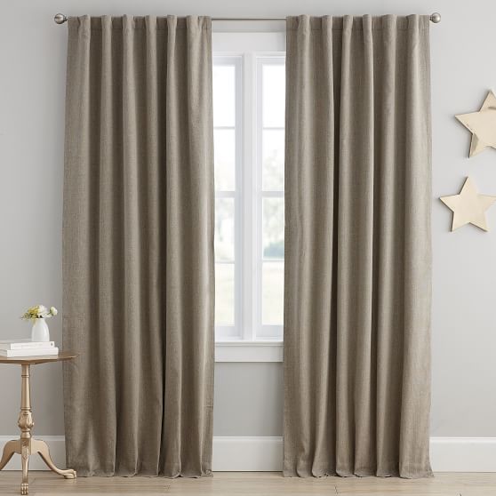 Railroad Stripe Blackout Curtain Teen Curtains Pottery Barn Teen