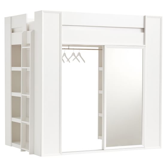 Sleep Style Wardrobe Loft Bed Sale Pottery Barn Teen