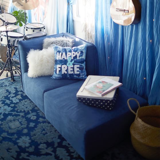 Build Your Own Bryce Sectional Sofa Teen Sofa Pottery Barn Teen