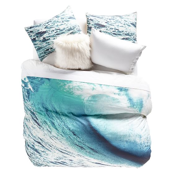 Beach Break Photoreal Girls Duvet Cover Pottery Barn Teen
